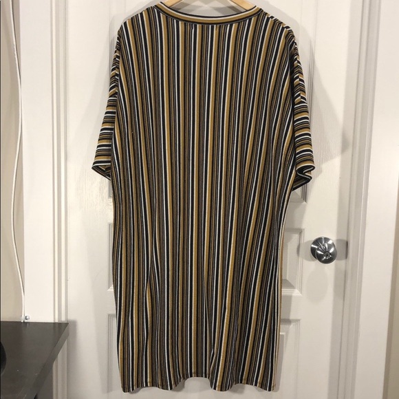 Amisu striped dress - Picture 2 of 8